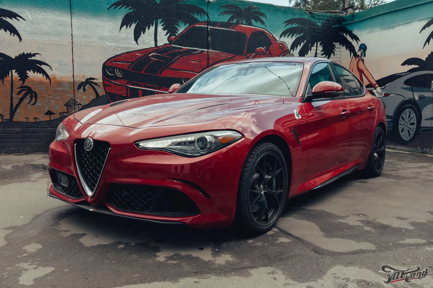 Кузовной ремонт шикарного Alfa Romeo Giulia, часть 1: показываем этапы работ